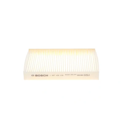Image of 7700424098 Pollen Filter BOSCH 1 987 432 039 Particulate 228mm 158mm 29,5mm RENAULT: CLIO 2, MEGANE Kangoo I