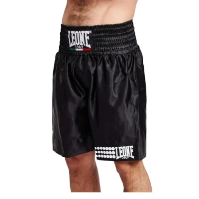 Image of LEONE 1947, Boxing Shorts, Unisex Adult, Black, L, AB737