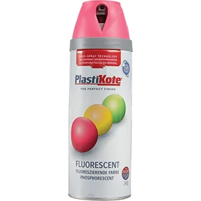 Image of Plastikote 1900 400 ml Twist Spray Fluorescent Pink