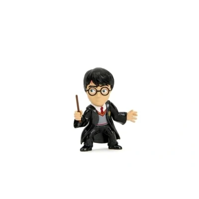 Image of Jada Toys Harry Potter Figure (1 Piece) 1 of 4 Collectible Metal Figures (Harry in Model Variants) for Fans and Collectors from 8 Years, Wave 1, Random Selection, 6.5 cm