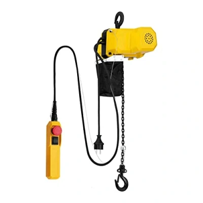 Image of Steinberg Systems SBS ECH 150/3 Electric Chain Hoist 150 kg 3 m Block Pulley (Chain Diameter 4 mm, Steel, Copper)