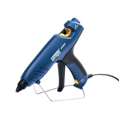 Image of RAPID EG313 Glue Gun Professional Compact Hot with 900g/h Output and Three Minute Heat Up Time, Perfect for Fix Cables, Attach Trim, Joints Fittings 5001573 Blue