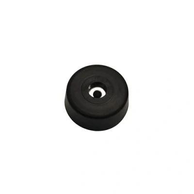 Image of Penn Elcom F1686 Rubber Cabinet Foot 1.57&quot; Dia. x 0.61&quot; H 4 per Pack