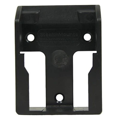 Image of StealthMounts Battery Mounts Compatible with DeWalt 20v XR, Flexvolt 54v, MAX &amp; 60v Li Ion Cordless Batteries 5 Pack Made in the UK