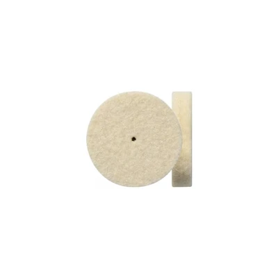 Image of Dremel 429 Polishing Wheels Multipack, 3 Cylindrical Shaped for Steel, Aluminium, Brass, Silver, Gold (26 mm)