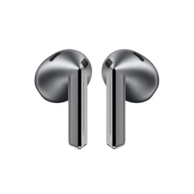 Image of SAMSUNG Galaxy Buds3 Wireless Bluetooth Noise Cancelling Earbuds Silver, Silver/Grey