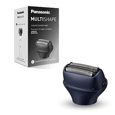 Image of Panasonic MULTISHAPE ER CSF1 Modular Body Care System 3 Blade Shaving Head for Men