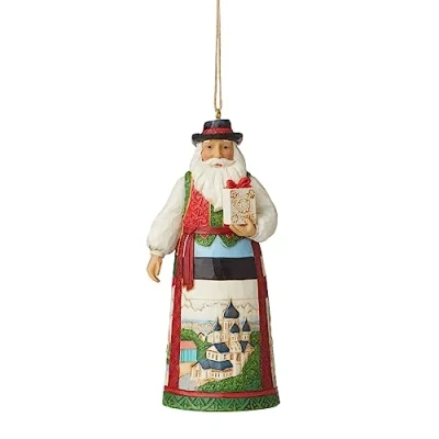 Image of Baltic Santa Hanging Ornament Heartwood Creek by Jim Shore