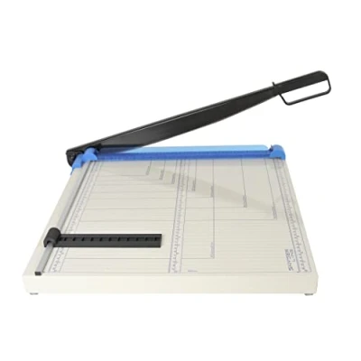 Image of Snyderline Paper Cutter, Metal Die Cut Machine, A3 Size, Light Grey