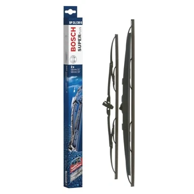 Image of Bosch Wiper Blade Super Plus Spoiler SP21/20S, Length: 530mm/500mm − Set of Front Blades