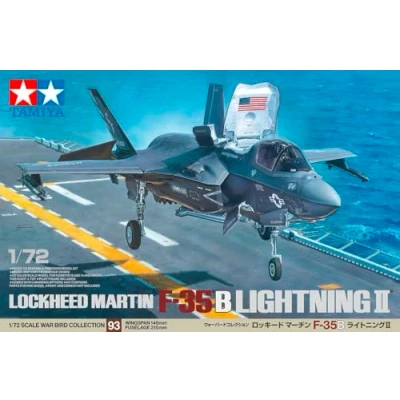 Image of TAMIYA 60793 1:72 F 35B Lightning II Faithful Replica, Plastic Kit, Crafts, Model Assembly, Unpainted