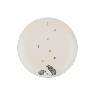 Image of Price &amp; Kensington Woodland Side Plate 20.7 cm Microwave and Dishwasher Safe Novelty Style Made from Stoneware Stylish Dinnerware