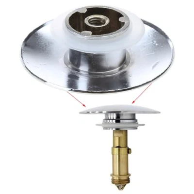 Image of Basin Bounce Button Drain Plug Sink Water Stopper For Bathroom Kitchen S#