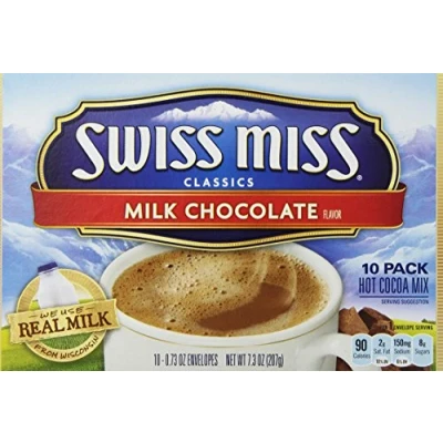 Image of Swiss Miss Classics Milk Chocolate with Hot Cocoa Mix 207 g