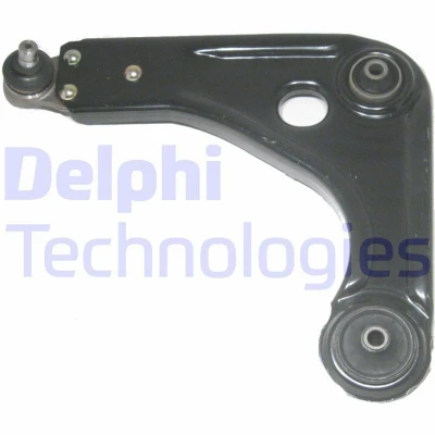 Image of 1032102, 1039806, 1046458, 1046461, 1063988 Suspension Arm DELPHI TC1035 with ball joint Left, Lower Trailing Sheet Steel FORD: FIESTA 3