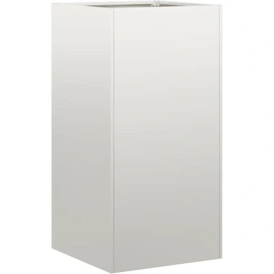 Image of vidaXL Planter 40x40x80 cm Stainless Steel