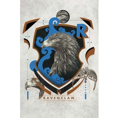 Image of GB eye Harry Potter Ravenclaw illustrative 61 x 91.5cm Maxi Poster