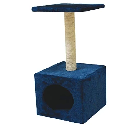 Image of Croci Hamburg C6020600 Cat Scratching Post 30 x 60 cm Blue