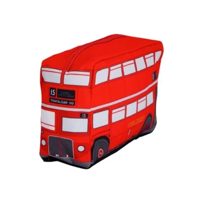 Image of Officially Licensed Original Routemaster London Bus Pencil Case Stationary Storage for School and Office Transport
