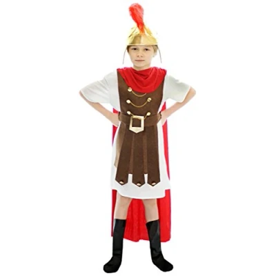 Image of Child&#039;s Fancy Dress Roman General Centurion Soldier Medium