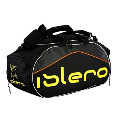 Image of Islero Gym Sports kit Bag Backpack Duffle Football Fitness Training MMA Boxing Luggage Travel (Yellow)