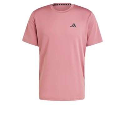 Image of adidas Men&#039;s Train Essentials Stretch Training Tee, preloved Crimson/Black, XL