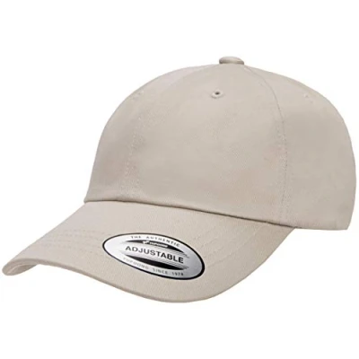 Image of Yupoong YP Classic Dad Cap Hat, Stone, One Size