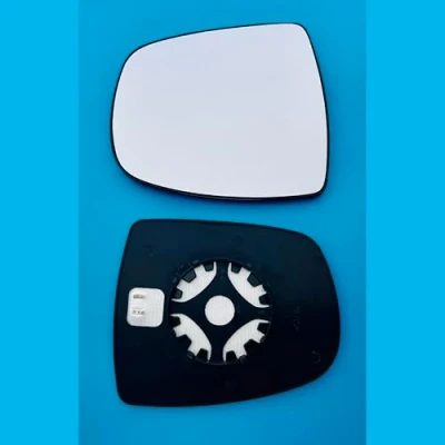 Image of Door Wing Mirror Glass Fits to VAUXHALL VIVARO(2001 2013) With Base Left Hand Passenger Side