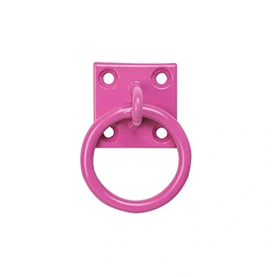 Image of Perry Equestrian No.515 Chain Ring on Plate 50mm x Pink