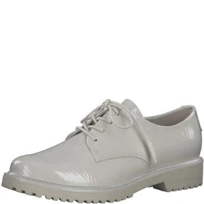 Image of MARCO TOZZI Women&#039; 2 23712 20 Oxford, Cream Patent, 5 UK