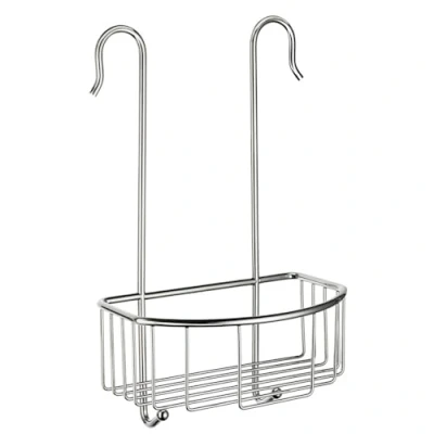 Image of Smedbo Sideline Soap Basket for Shower Mixer, Polished Chrome,14 x 23 41.6 cm