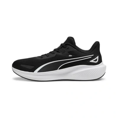 Image of Puma Unisex Adults Skyrocket Lite Road Running Shoes, Black White, 5 UK