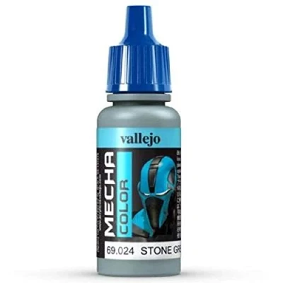Image of Vallejo 17 ml &quot;AV Mecha Color&quot; Acrylic Airbrush Colour Stone Grey