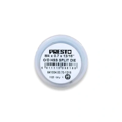 Image of Presto 641004.00.70 1316 Metric Coarse HSS Circular Adjustable Split Die