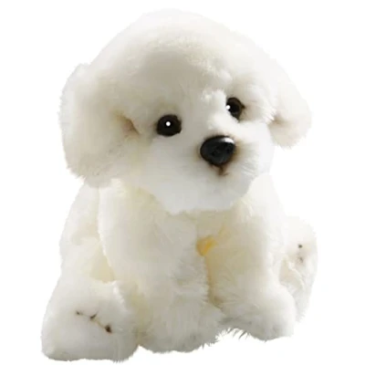 Image of Carl Dick Bichon dog, 9.5 inches, 24cm, Plush Toy, Soft Toy 3216