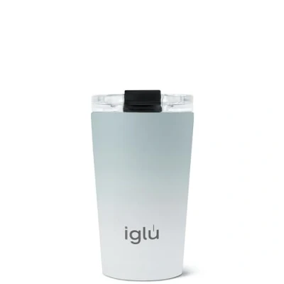 Image of iglu Reusable Coffee Cup Thermal Insulated Stainless Steel Travel Mug with Screw Lid Leakproof &amp; Double Walled Great for Hot Cold Drinks His Hers Premium Eco Friendly (Alaska, 12.5oz)
