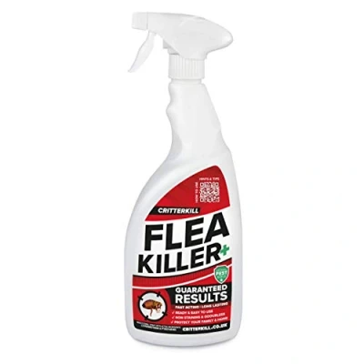 Image of CritterKill Professional Flea Killer Spray Guaranteed Results Used by Pest Controllers 1L