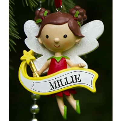 Image of Boxer Gifts Millie Fairy Decoration, Ceramic, Multi Colour, 7.2 x 5 1 cm