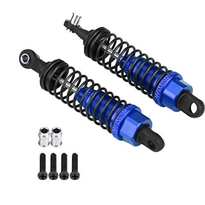 Image of VGEBY1 Shock Damper Absorber, Aluminum Front Rear Absorber for FS 1/18 RC Truck Remote Control Part Accessory(Dark Blue)