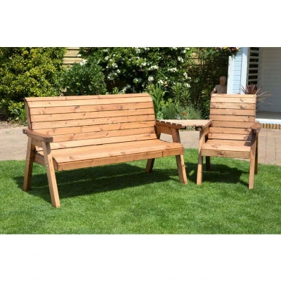 Image of Charles Taylor Four Seat Comp Set Angled W2800 D900 H980 Weight 45kg