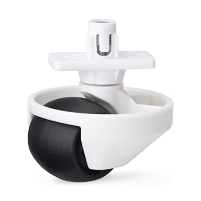 Image of kwmobile Replacement Front Wheel Compatible with Roborock S6 and S7 Series S65 / S55 Max Pure S45 S75 T7S Plus G10