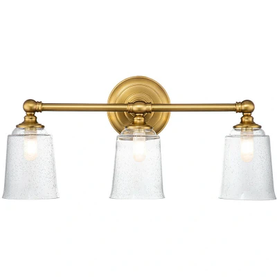 Image of Feiss Hugeunot Lake Wall Lamp Burnished Brass, IP44