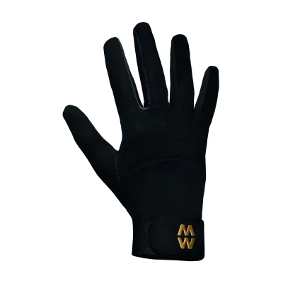 Image of 1 Pair Black Macwet Long Mesh Sports Gloves Unisex 6.5