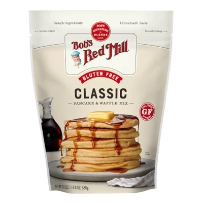 Image of Bob&#039;s Red Mill Gluten Free Pancake Mix, More Than 50% Whole Grain, 680g Pouch