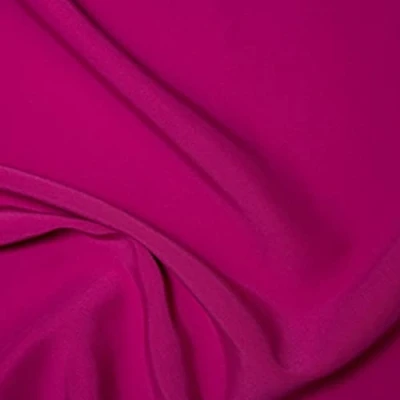 Image of Dull Duchess Bridal Satin Fabric Material Cerise, 1Mtr 100cm x 150cm