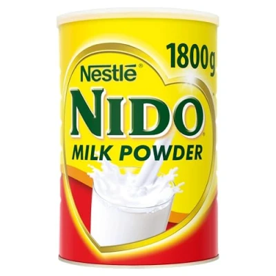 Image of Nido Instant Full Cream Milk Powder, Substitute for Fresh Milk, Tea &amp; Coffee 1.8kg Tin