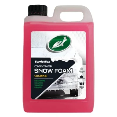 Image of Turtle Wax Hybrid Snow Foam 2.5L Bubble Gum Car Shampoo Environmentally Friendly PH Balanced Cleaning &amp; Detailing Removes Traffic Film, Dirt, Grime, and Road Salt