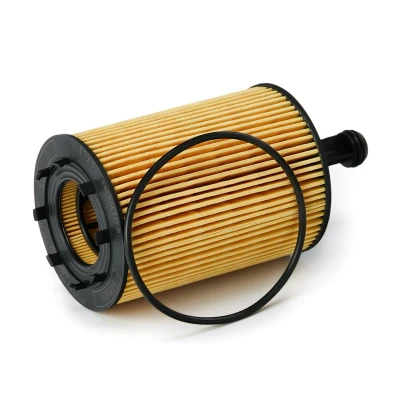 Image of MN980125, MN980408 Oil Filter HENGST E19H D83 Insert VOLKSWAGEN: Golf 5, Polo IV Hatchback, 4, AUDI: Q5, A3 Sportback, A4 B8 Saloon