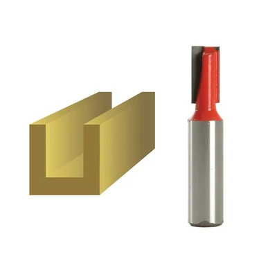 Image of Faithfull Router Bit TCT Two Flute 10.0 x 19mm 1/2in Shank FAIRB220