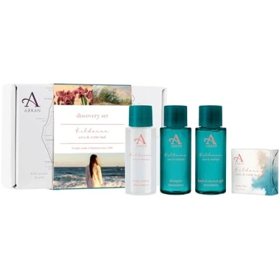 Image of Arran Sense of Scotland Kildonan Body Care Discovery Gift Set (3 x 30ml, 1 25gr)